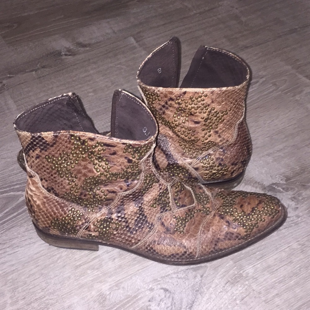 True religion leather boots